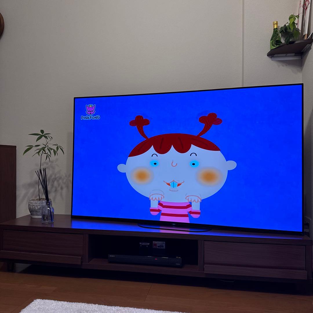 ロウヤ　テレビボード180 ダークブラウン