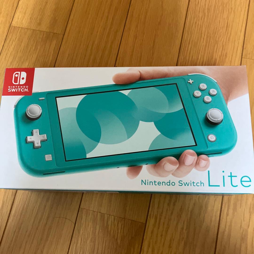 新品未使用・保証付き　Nintendo Switch Lite ターコイズ 本体
