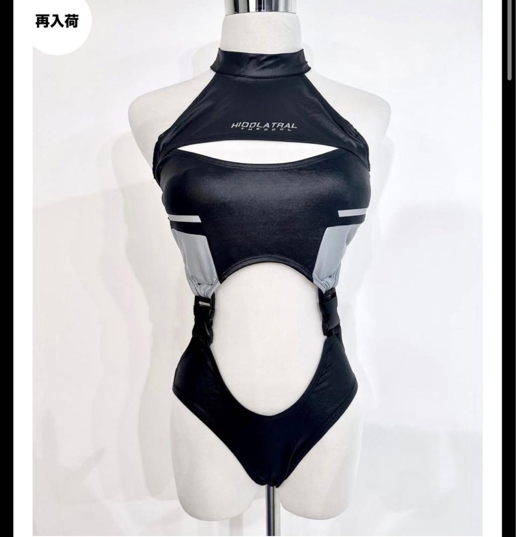 HIDOLATRAL THEODOLサイバージャージスイムウェア　BLACK