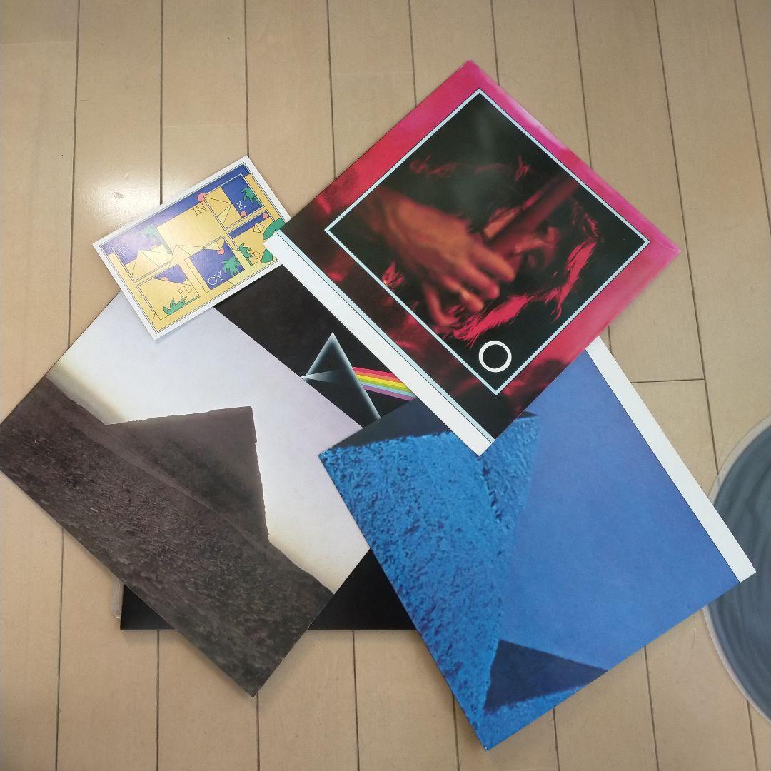 Pink Floyd 狂気 LPポスター2枚、ポストカード付き