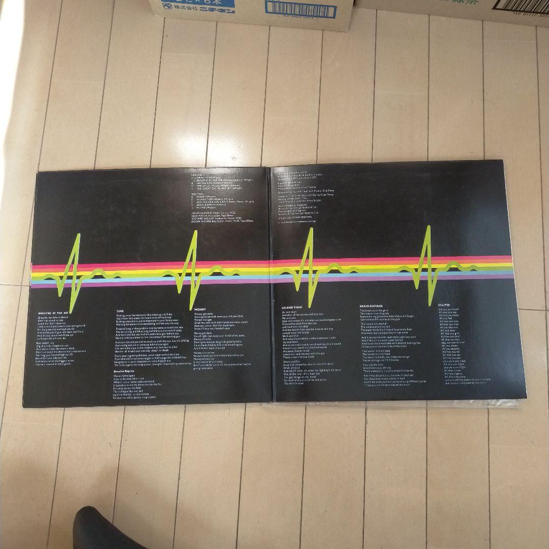 Pink Floyd 狂気 LPポスター2枚、ポストカード付き