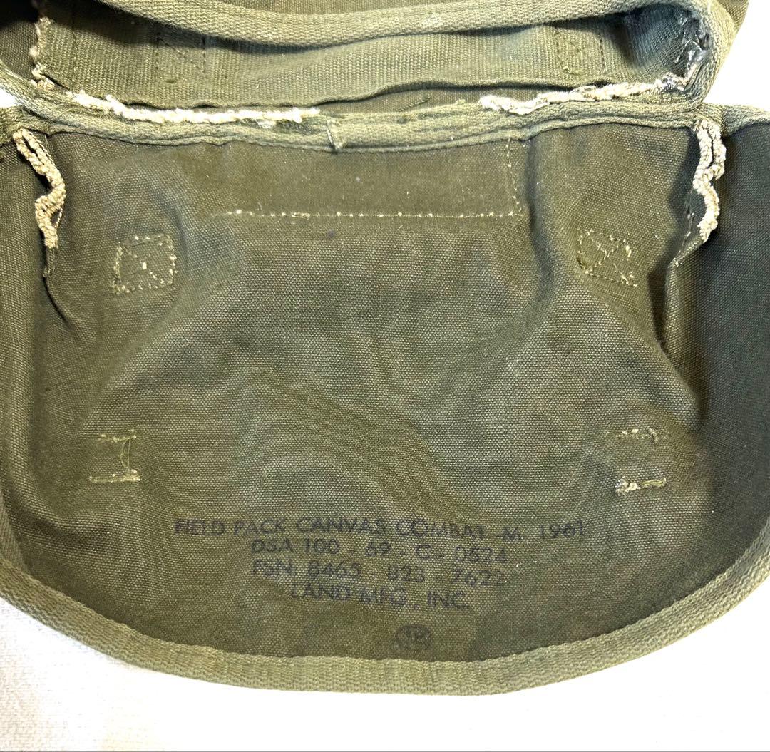 米軍ベトナム戦争/M1961/フィールドパック/実物/未使用デッドストック