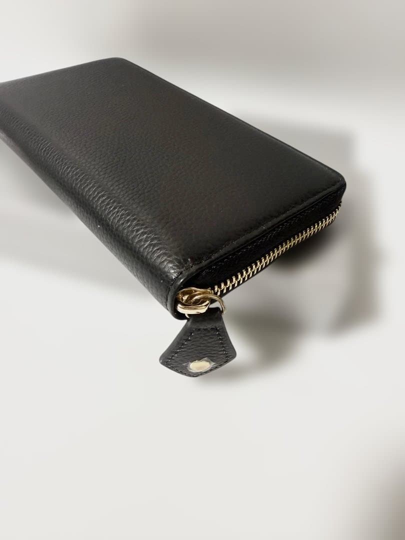 ヴィヴィアンウエストウッドvivienne westwood　オーブ型押ブラック