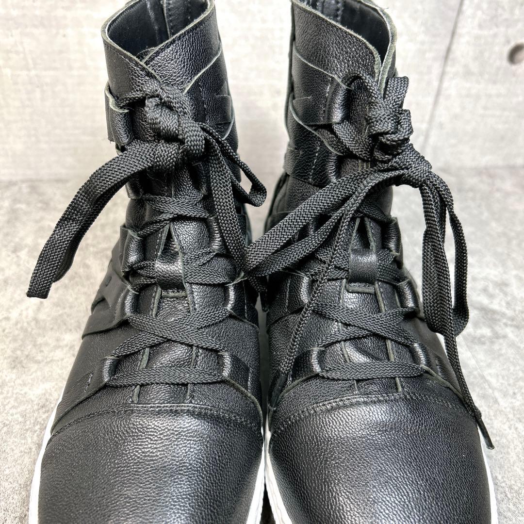 未使用級✨【センソユニコ t.b 2】レザースニーカー/レースアップ/厚底/希少