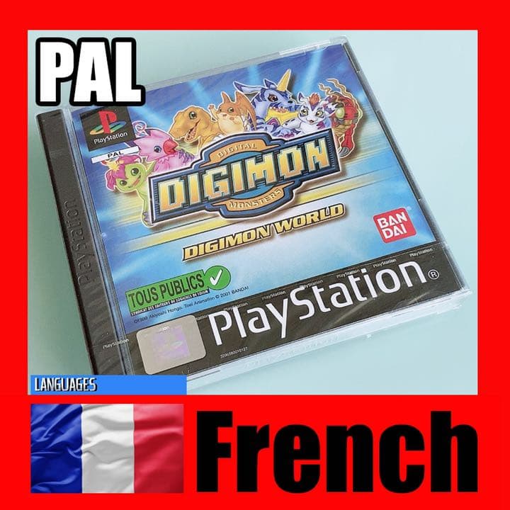 デジモンワールドDIGIMON WORLD ヨーロッパ版 SLES03435