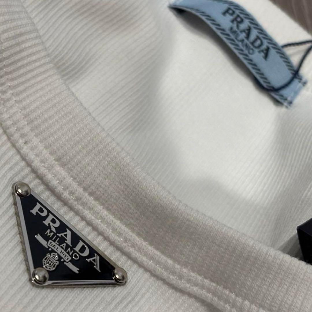 PRADA タンクトップ ホワイト M