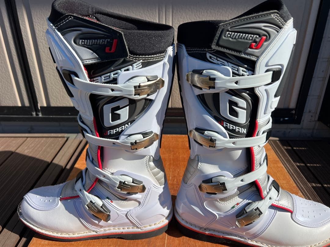 オフロード　ブーツ　ガエルネ　gaerne Cypher J ホワイト　28cm