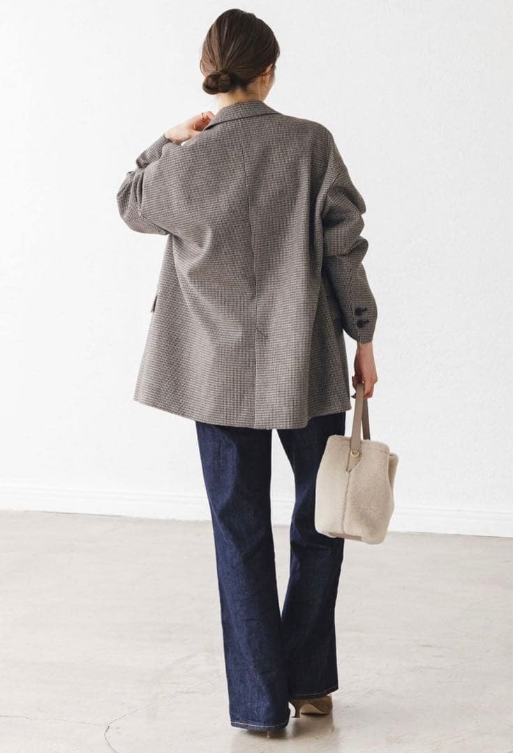 ▪️専用▪️NOBLE ノーブル　オーバーサイズチェックジャケット