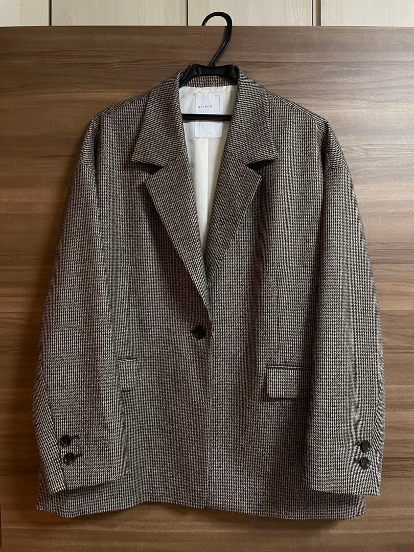 ▪️専用▪️NOBLE ノーブル　オーバーサイズチェックジャケット