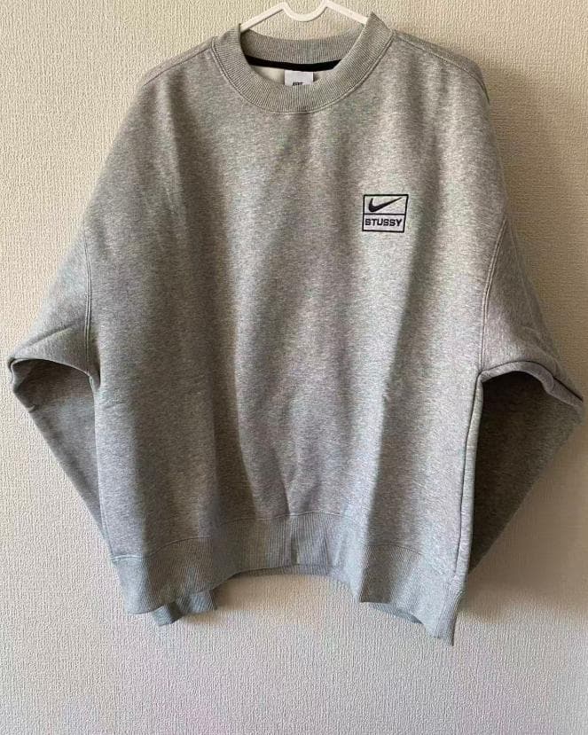 Nike Stussy コラボ スウェット L グレー