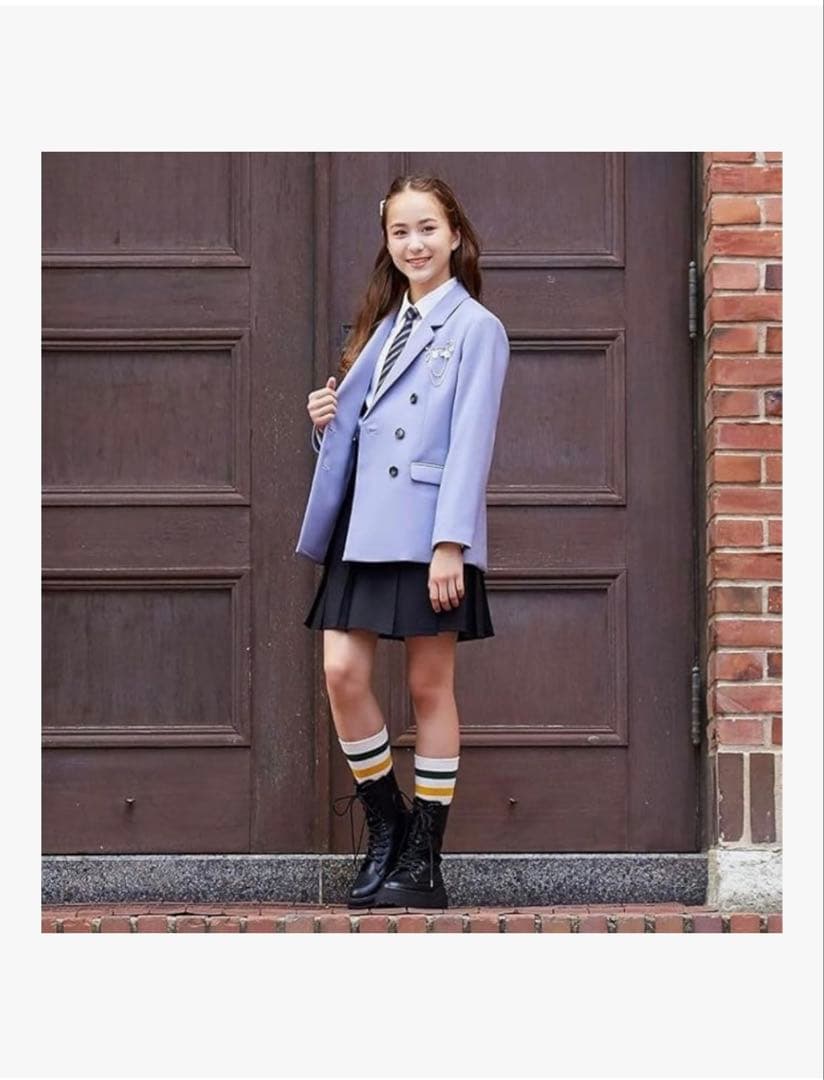 【美品】ELLE EN NOIR・エルアンノワール・ 卒業式・スーツ・160