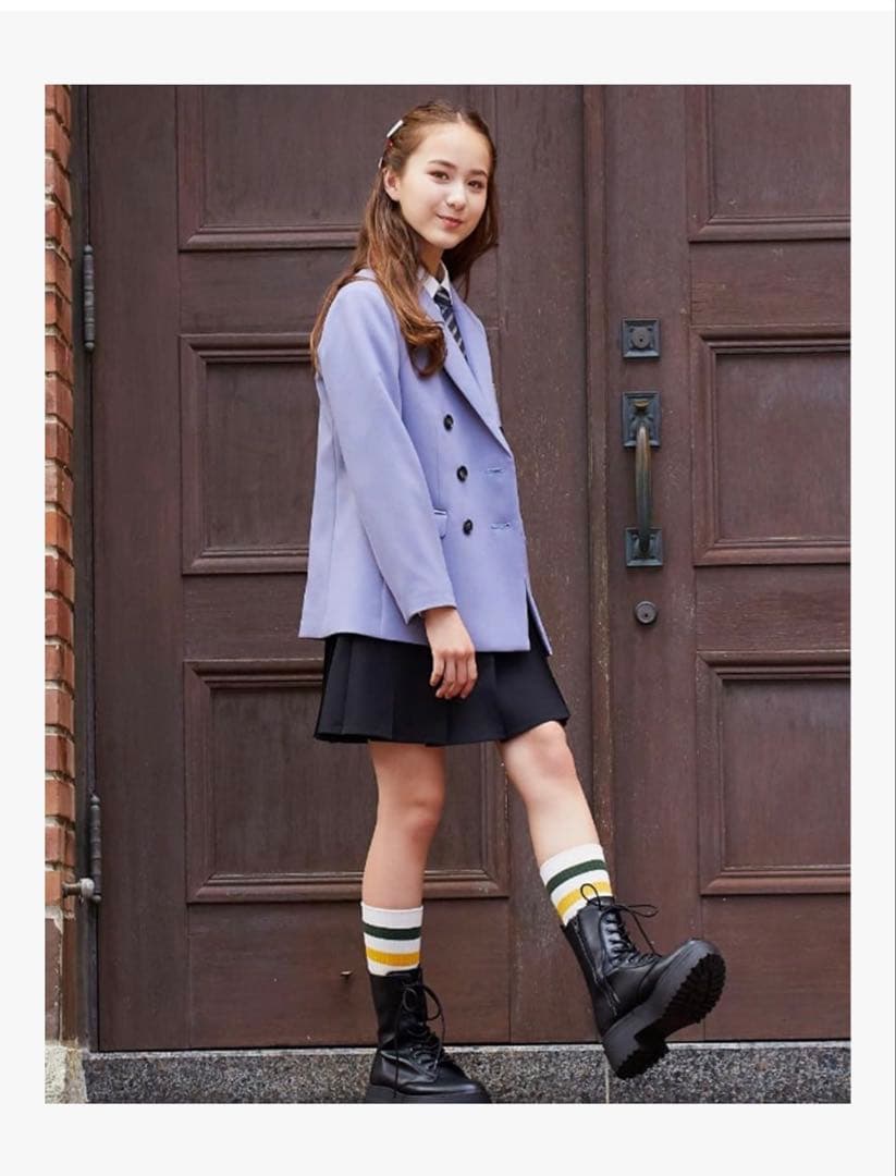 【美品】ELLE EN NOIR・エルアンノワール・ 卒業式・スーツ・160