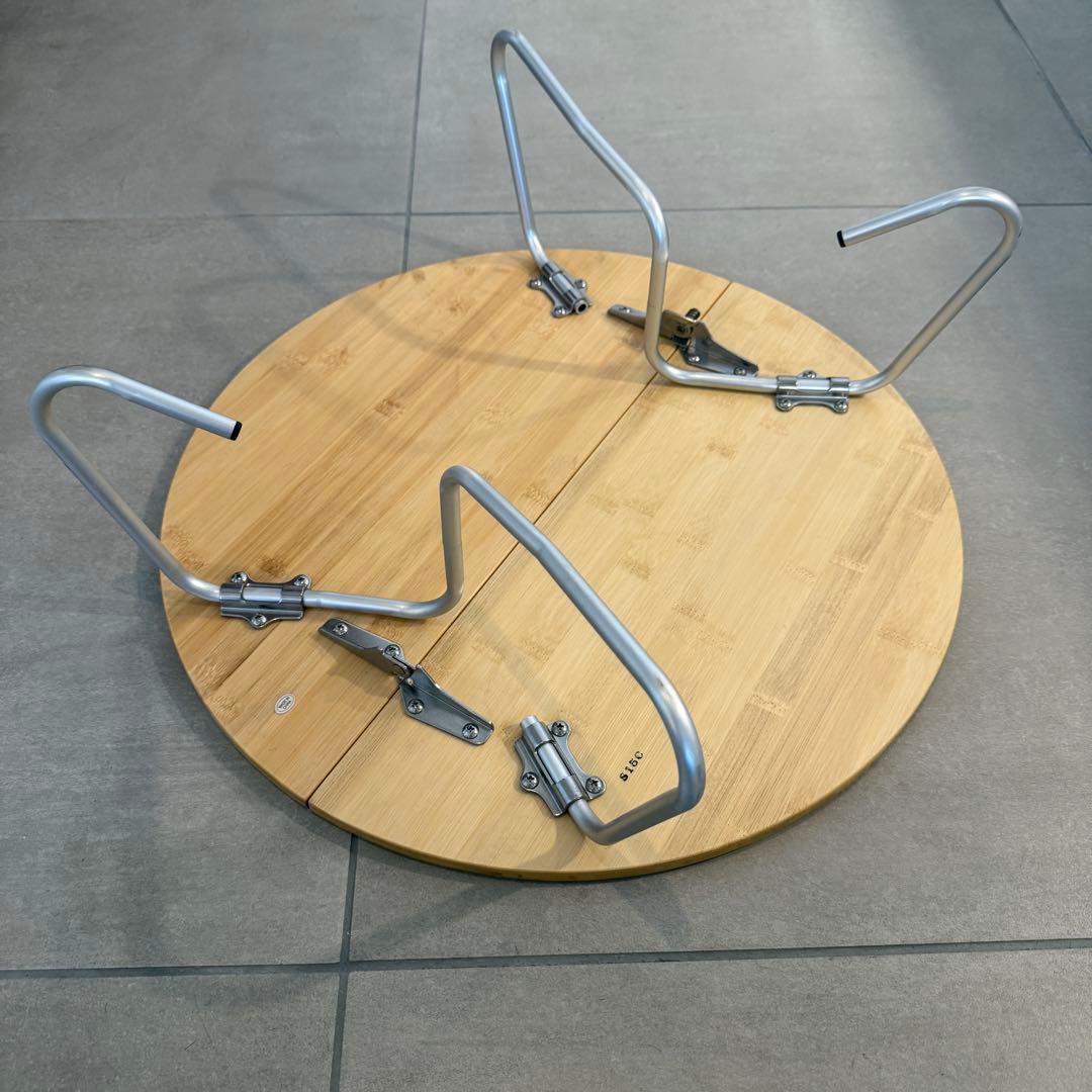 本日お値下げ【美品】廃盤 peak ワンアクション ちゃぶ台テーブル