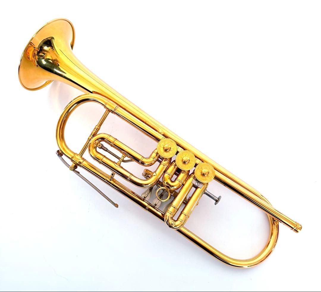 【調整品】LECHNER Bischofshofen Bbロータリートランペット