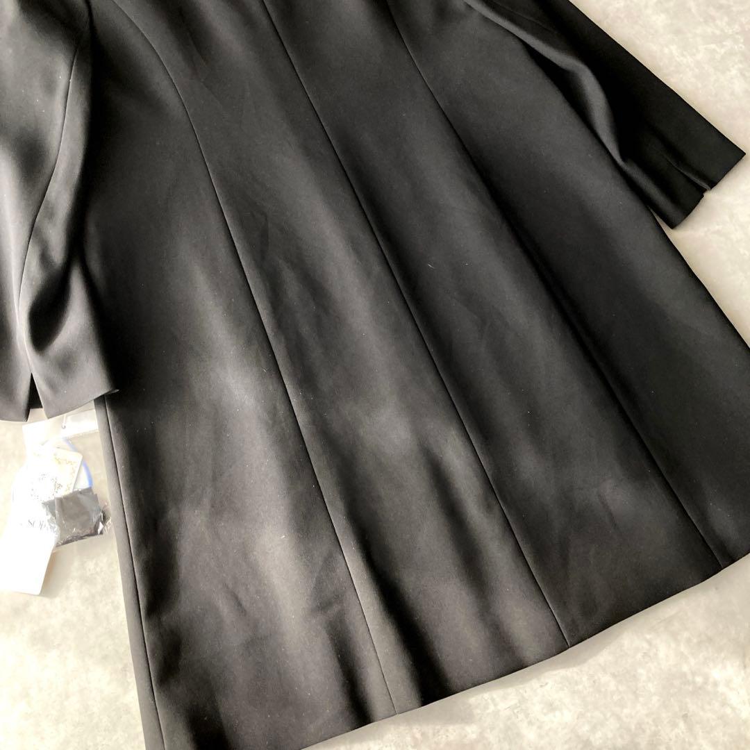 新品タグ付✨️高級 東京ソワール ロングコート洗える15号 礼服 フォーマル