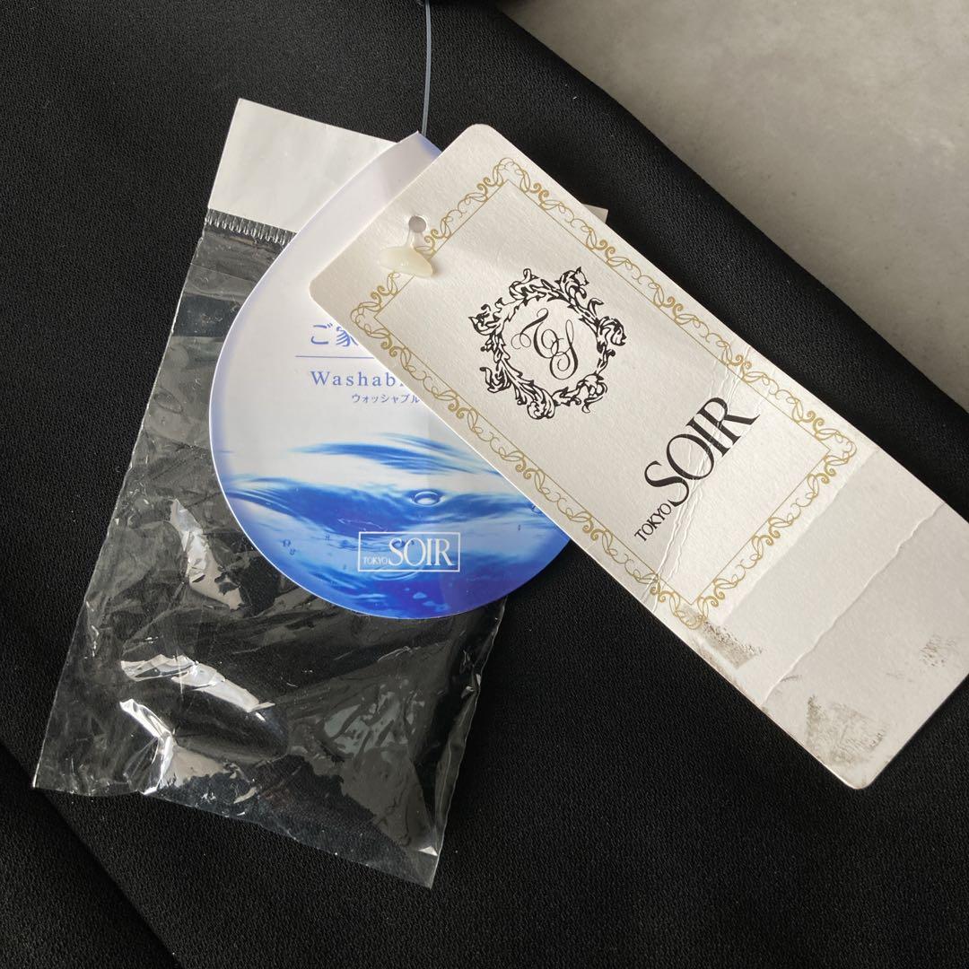 新品タグ付✨️高級 東京ソワール ロングコート洗える15号 礼服 フォーマル