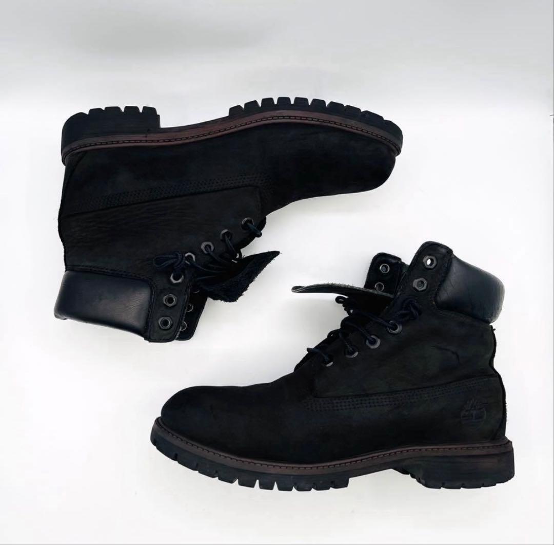 ティンバーランド　6インチプレミアムブーツ　27cm　黒　10073　ブラック