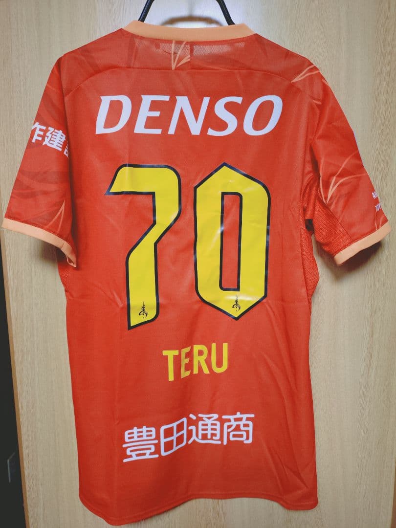 名古屋グランパス 2025オーセンティック1st No.70 原輝綺 Lサイズ