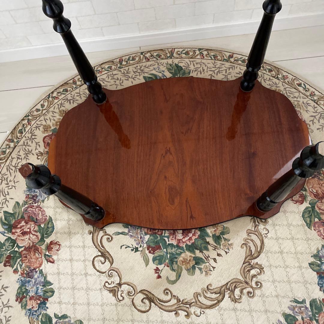 ❤️イタリア家具　ドマン　ブルー象嵌テーブル