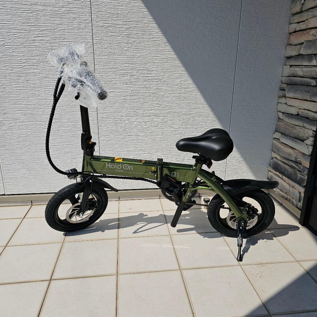 ホールドオン　HOLD ON 折り畳み電動アシスト自転車　14インチ　新品未使用
