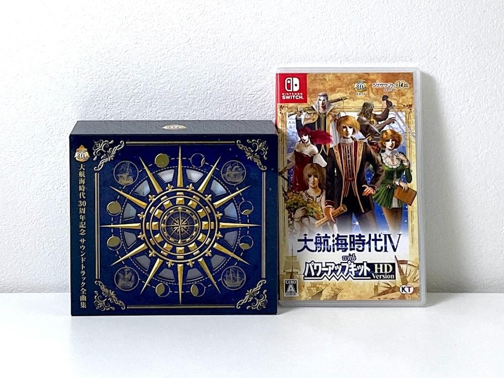 CD未開封多数 大航海時代IV with パワーアップキット 30周年記念版