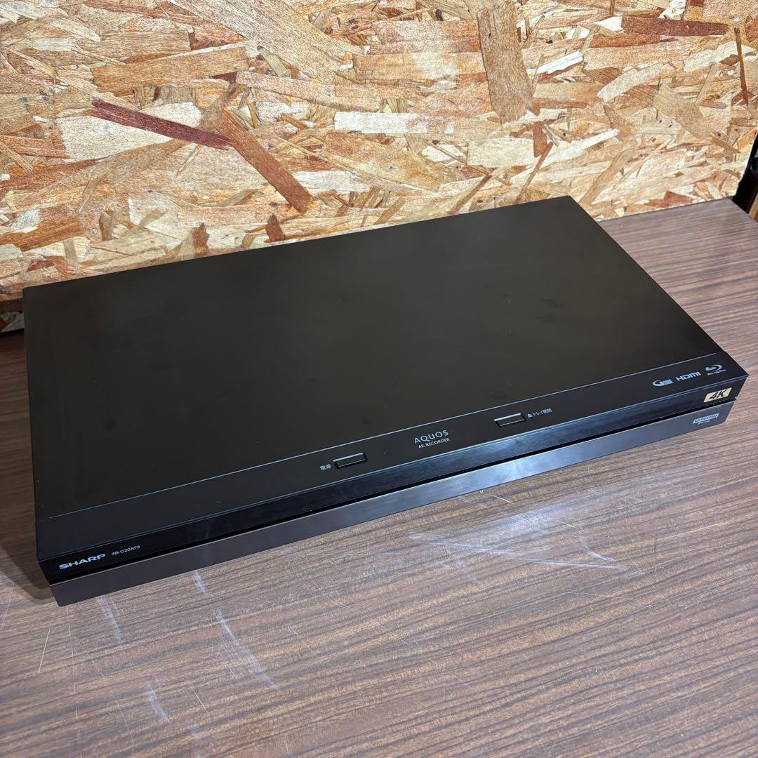 SHARP ブルーレイレコーダー 4B-C20AT3 2TB シャープ
