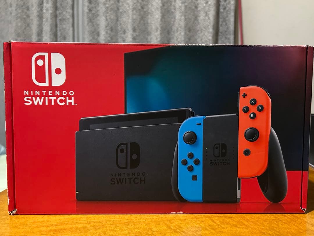 Nintendo Switch Joy-Con 赤青 どうぶつの森セット　備品付
