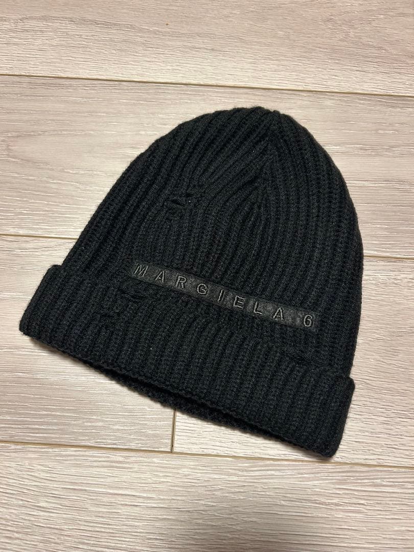 MM6　Maison Margiela　ロゴ　ニット帽