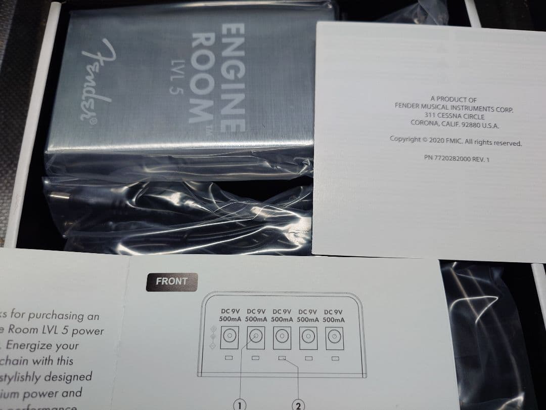 FENDER フェンダー Engine Room LVL5 パワーサプライ