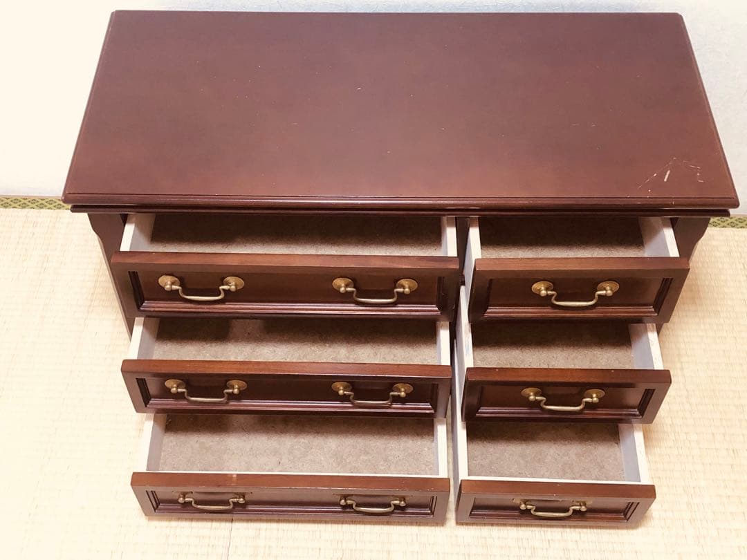 【格安出品！】アンティークでお洒落なチェスト　画像で見るより小さめです 2