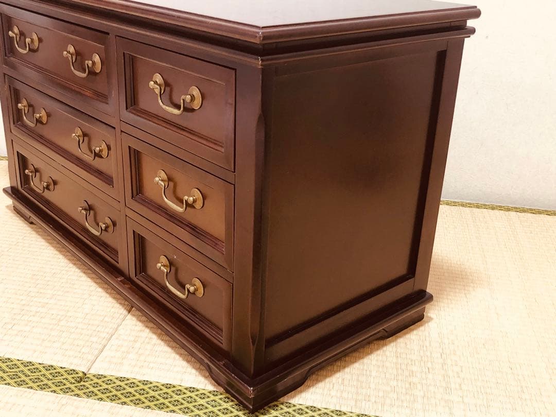 【格安出品！】アンティークでお洒落なチェスト　画像で見るより小さめです 2