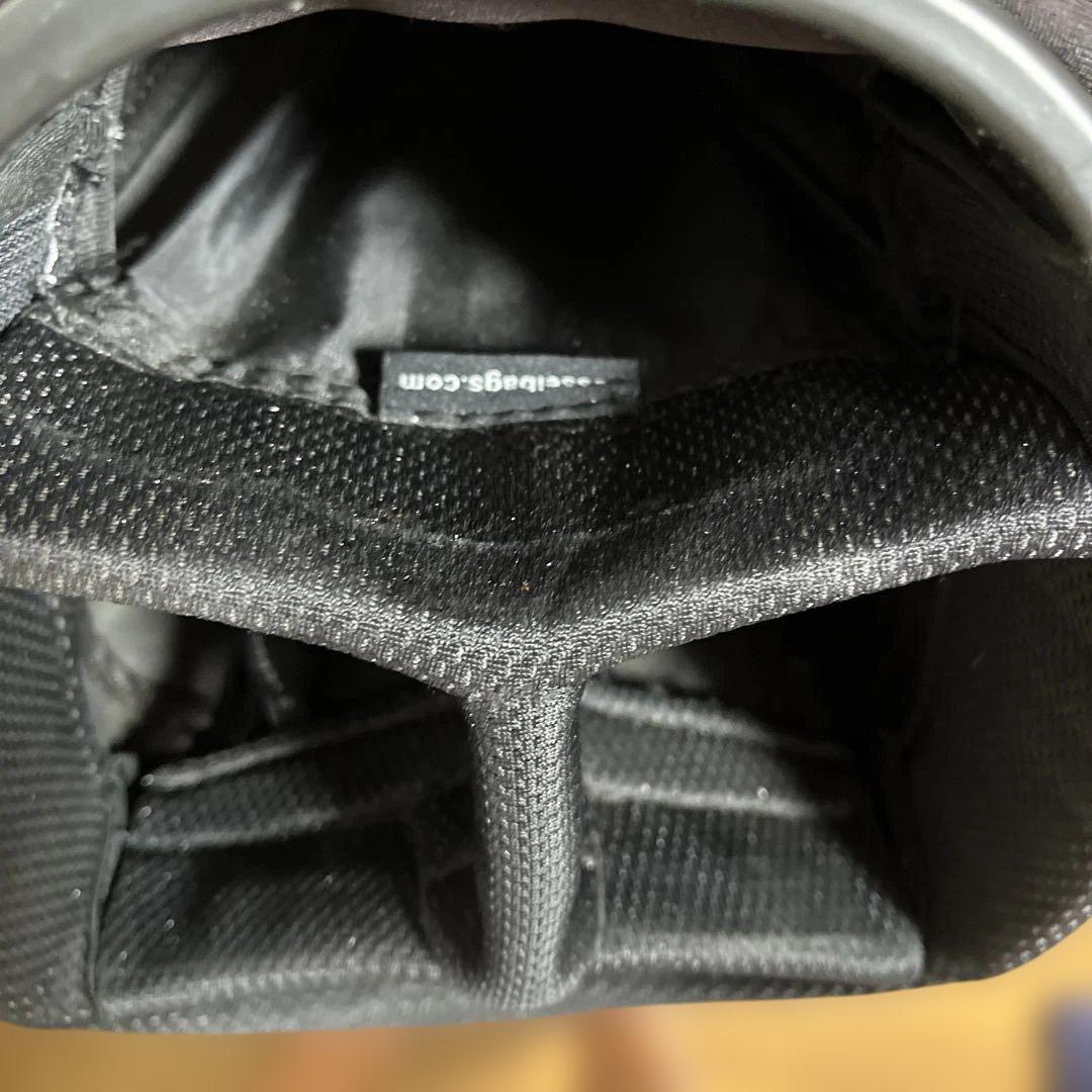 VESSEL ブラックゴルフバッグ