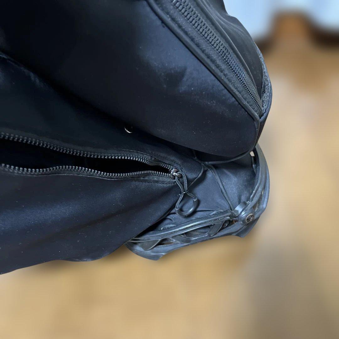 VESSEL ブラックゴルフバッグ