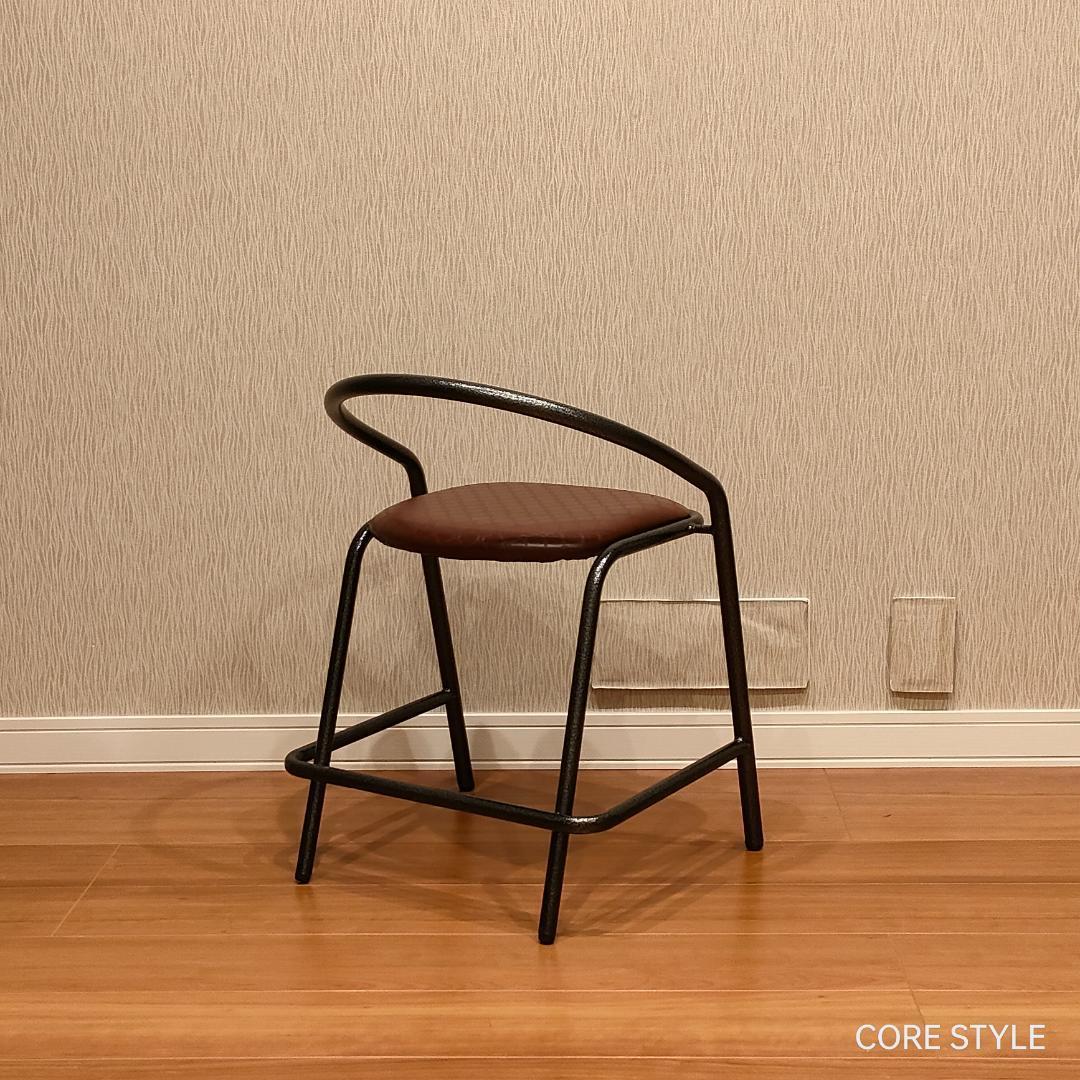 希少　カンティレバーチェア　デザイナーズチェア　アイアンフレーム