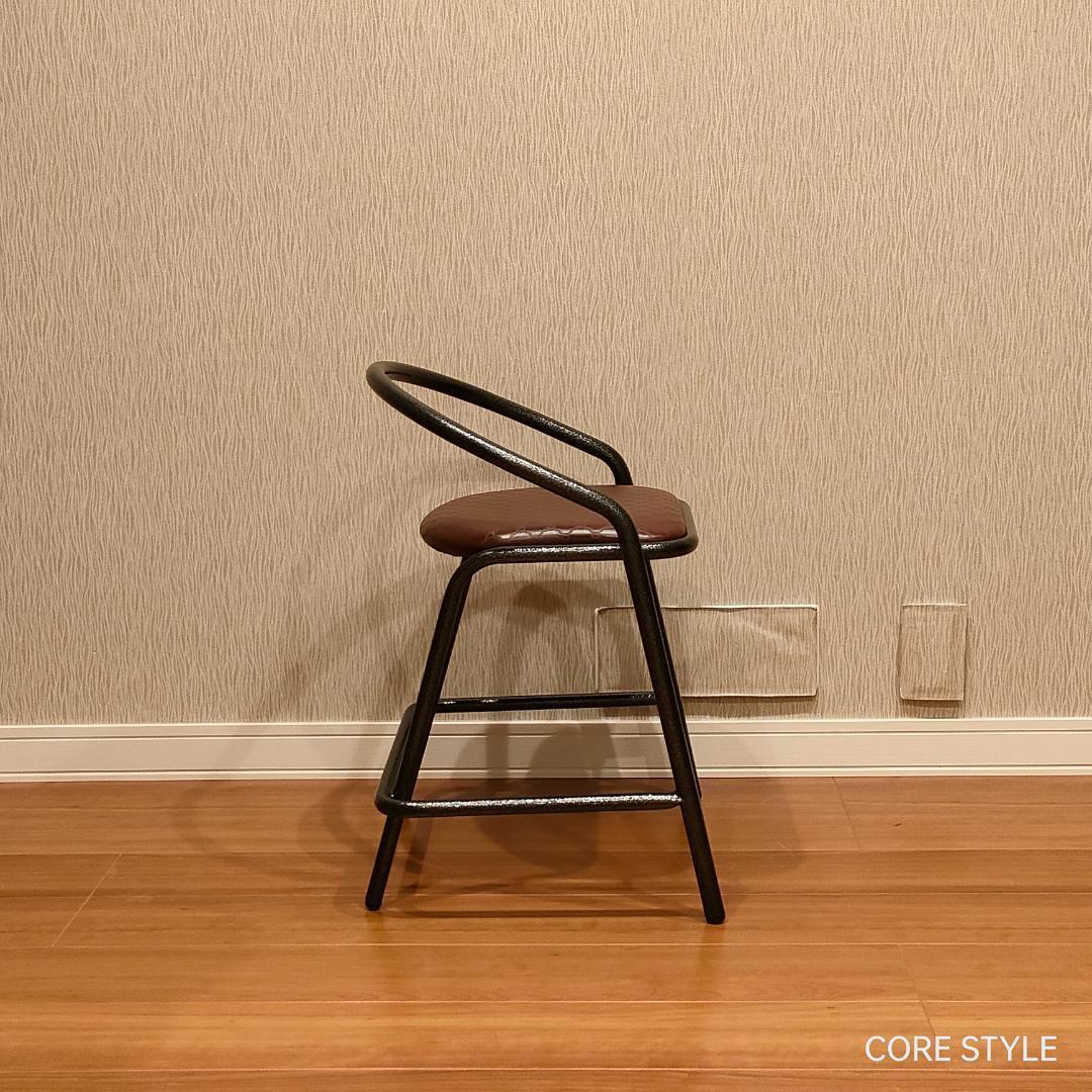 希少　カンティレバーチェア　デザイナーズチェア　アイアンフレーム