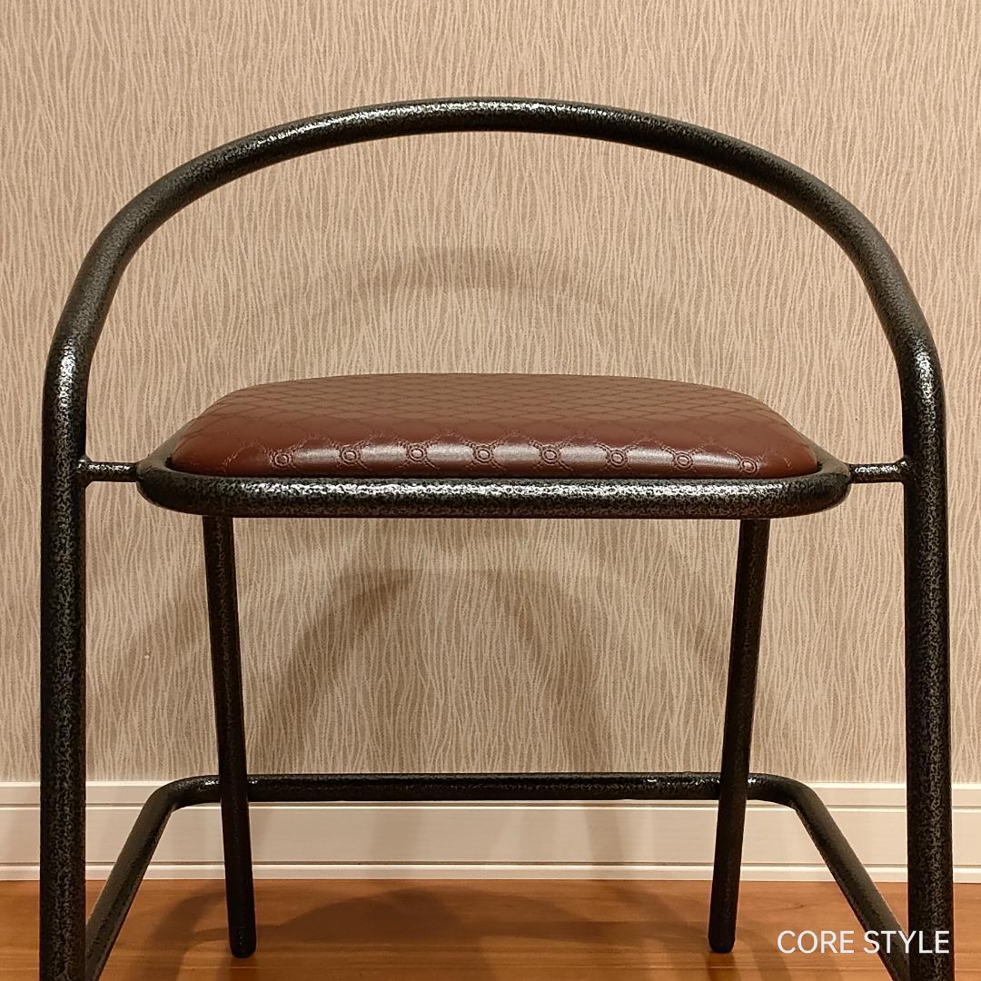 希少　カンティレバーチェア　デザイナーズチェア　アイアンフレーム