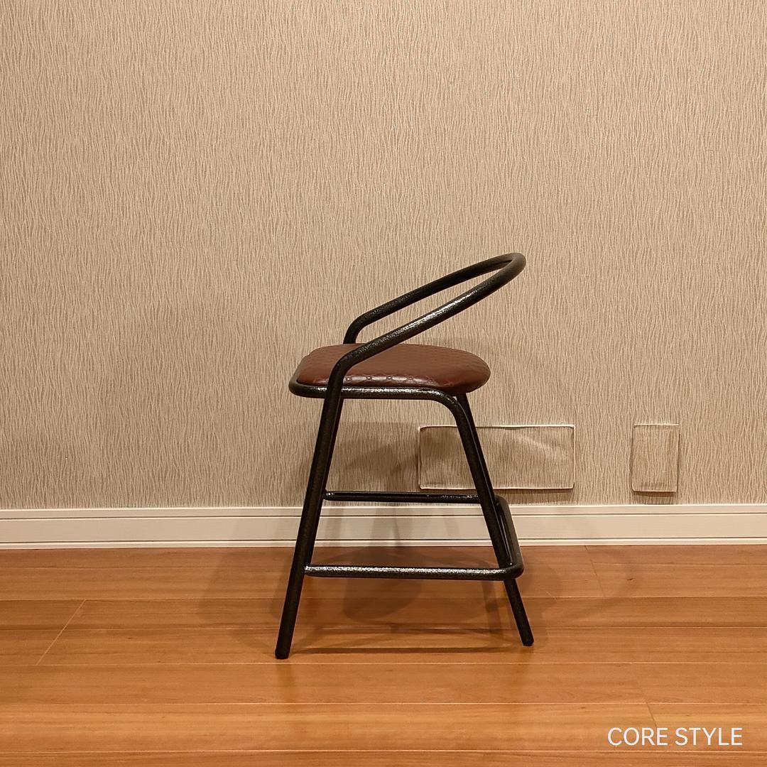 希少　カンティレバーチェア　デザイナーズチェア　アイアンフレーム