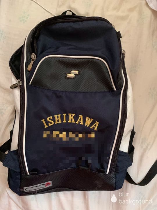 学法石川　野球部　リュック