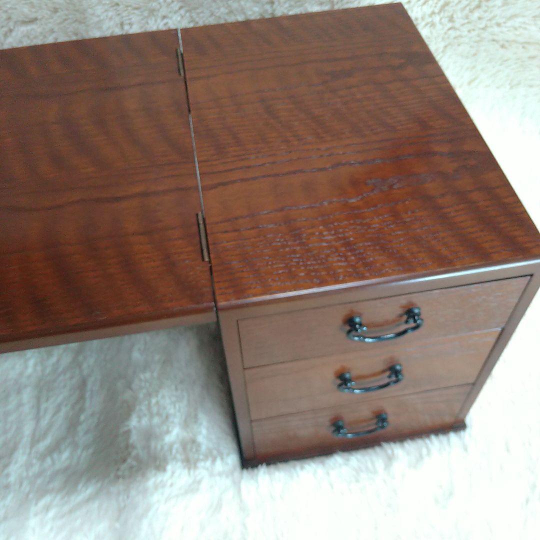 片袖机 折りたたみ文机 レトロ家具 アンティーク 時代家具