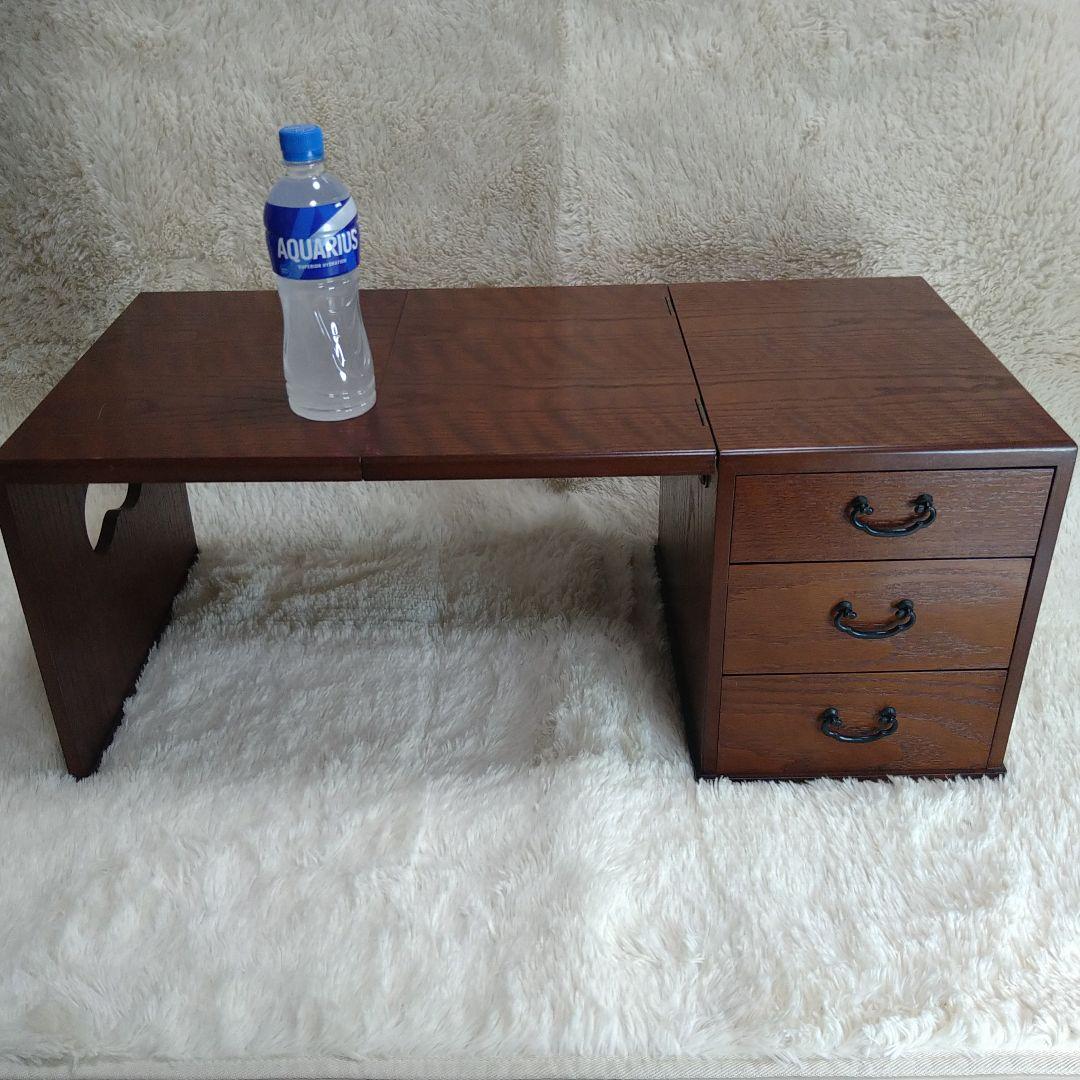 片袖机 折りたたみ文机 レトロ家具 アンティーク 時代家具