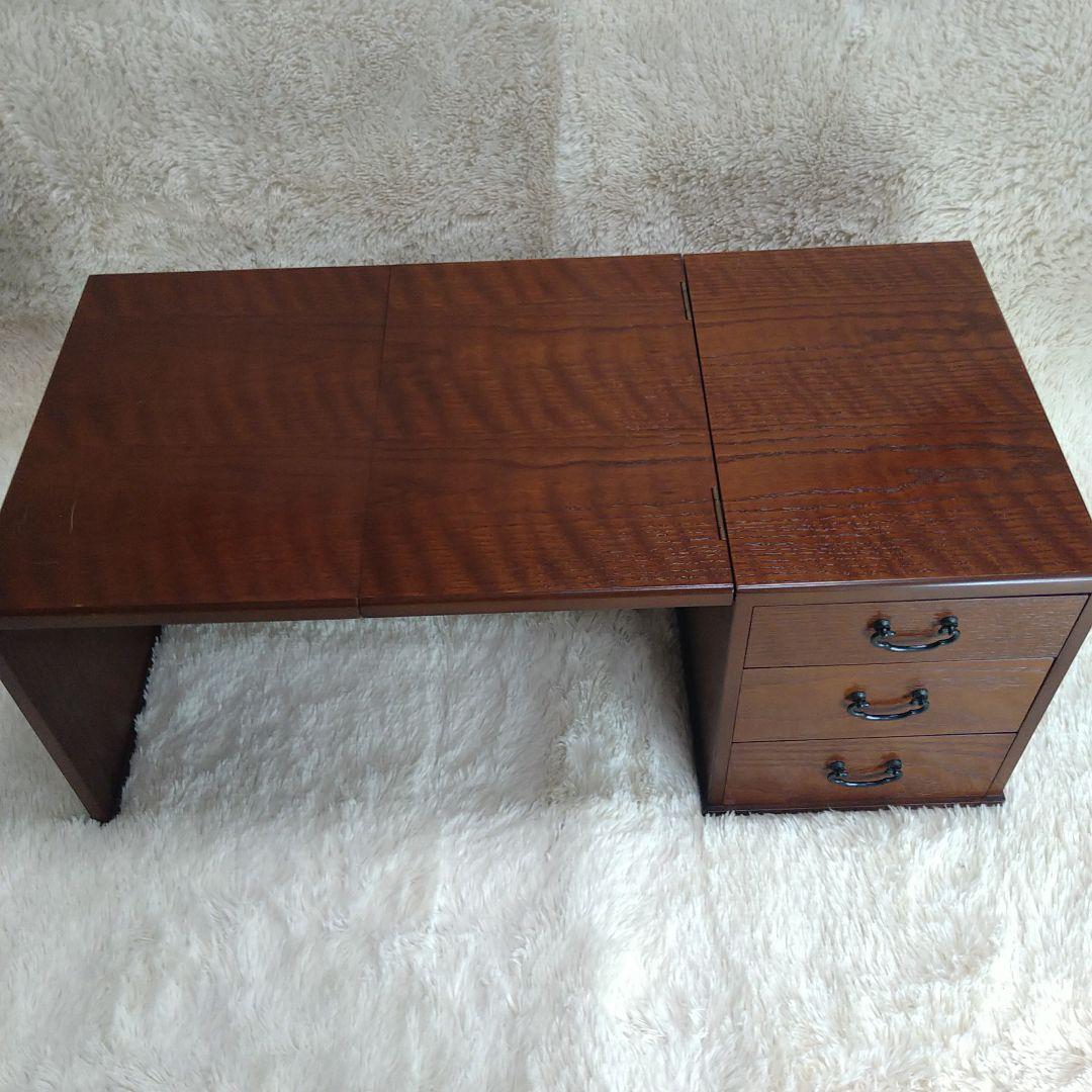 片袖机 折りたたみ文机 レトロ家具 アンティーク 時代家具