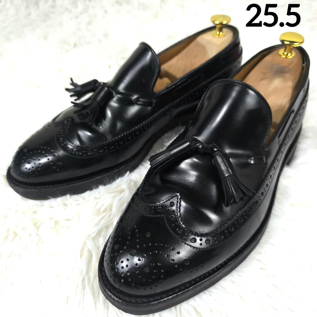 ✨美品✨ リーガル タッセルローファー ウイングチップ メダリオン ブローグ 黒