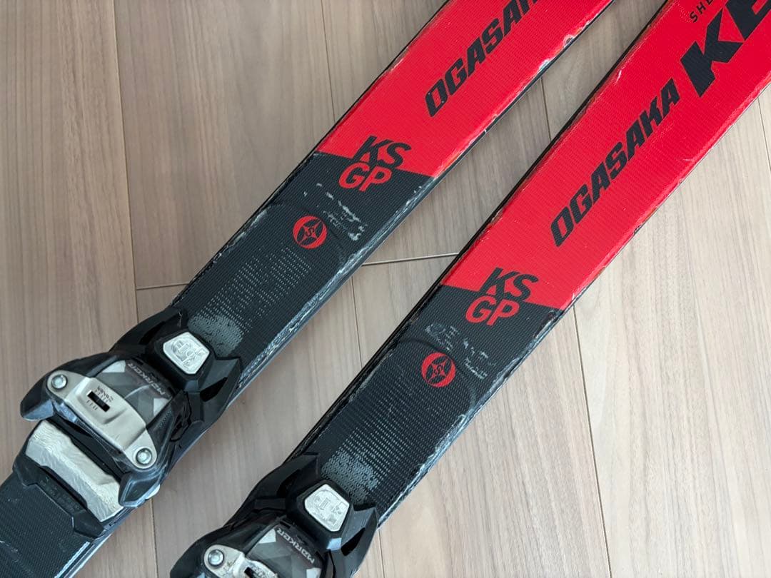★お洒落・デモ★オガサカ　スキー板　KS-GP 160cm SAJ 技術選
