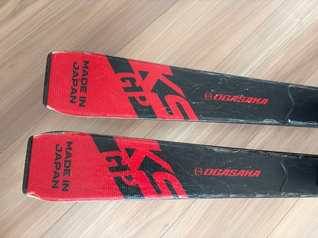★お洒落・デモ★オガサカ　スキー板　KS-GP 160cm SAJ 技術選