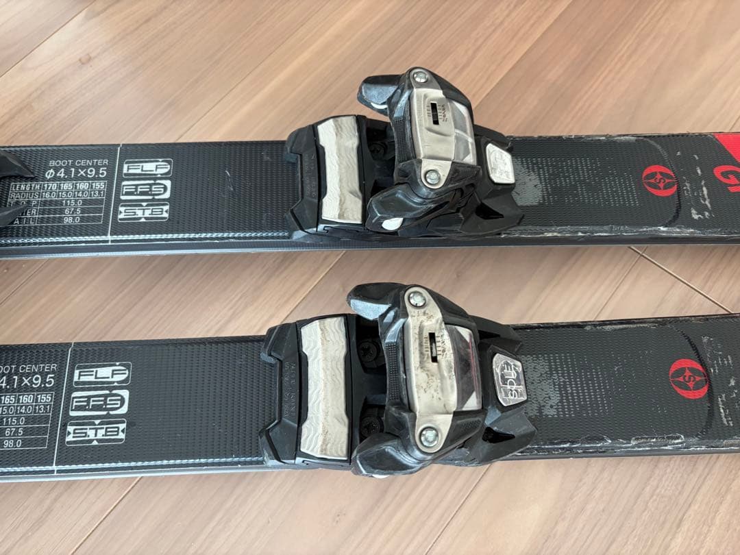 ★お洒落・デモ★オガサカ　スキー板　KS-GP 160cm SAJ 技術選