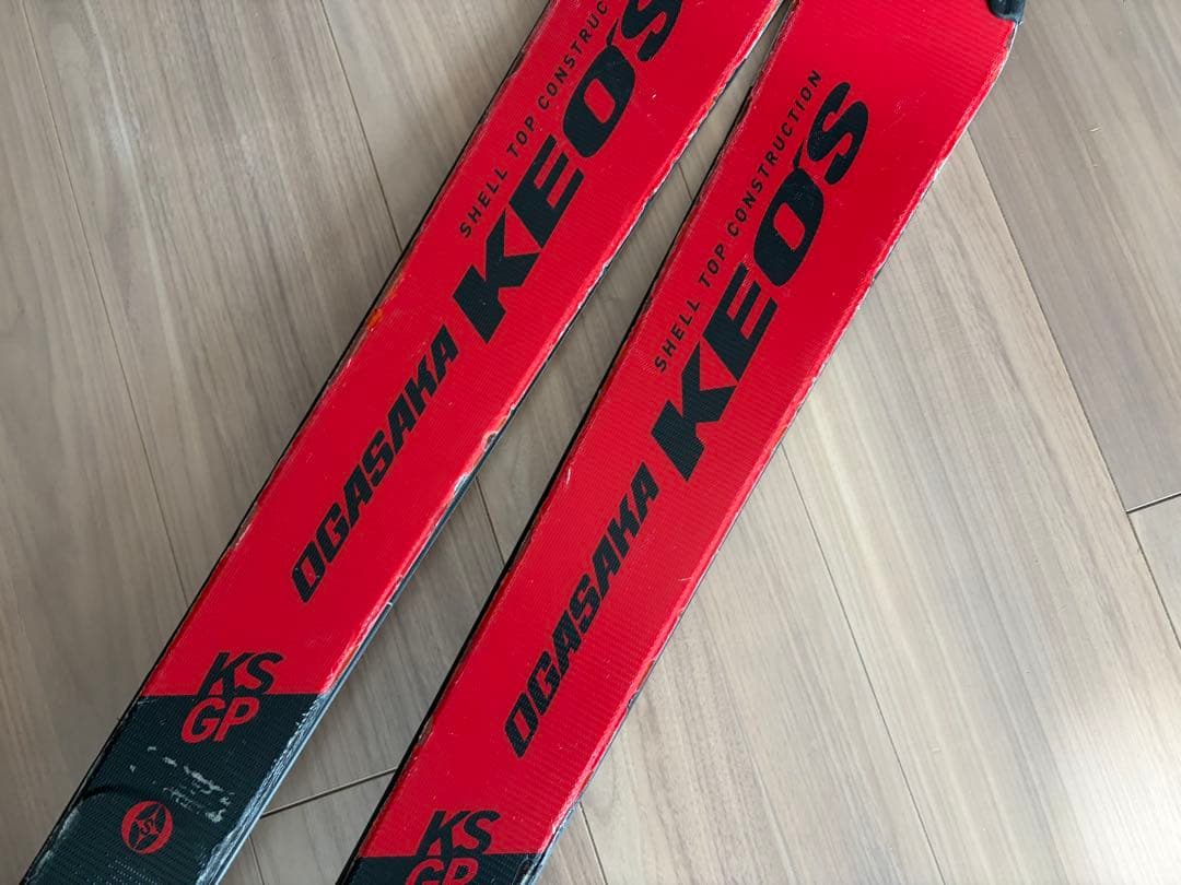 ★お洒落・デモ★オガサカ　スキー板　KS-GP 160cm SAJ 技術選