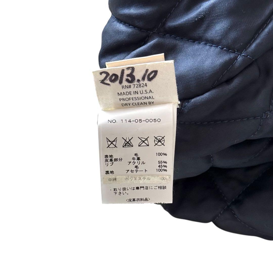 GB SPORT SHIPS別注 ハリスツイード スタジャン レザー袖 USA製