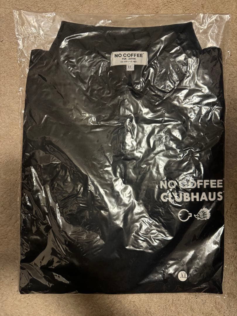nocoffee×club haus ポロシャツ　XL 新品