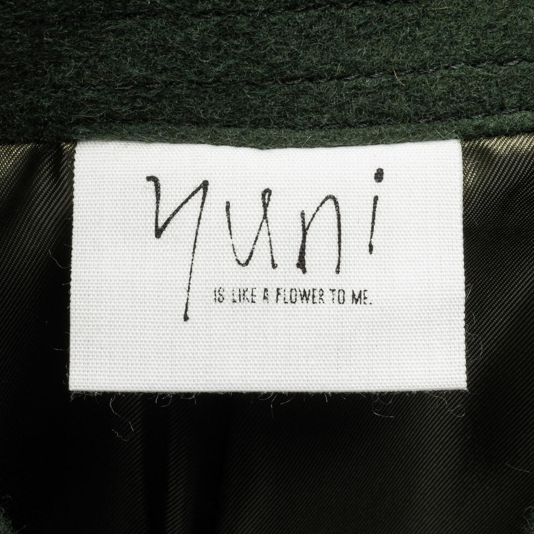 未使用 yuni 24AW ウールスーパー100 ミドルレングス ステンコート