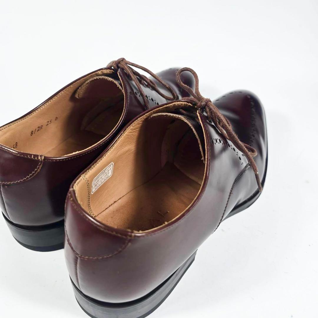 美品REGAL リーガル〈812R〉革靴（25）ビジネスシューズ　メダリオン　茶